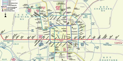 Pekin metro xəritəsi