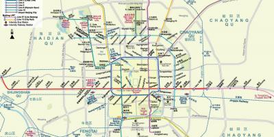 Pekin metro xəritəsi