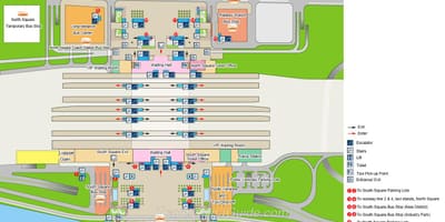 Kart Pekinin Cənub dəmir yolu vağzalının