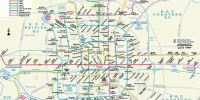 Pekin metro xəritəsi